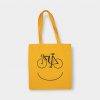 Bolsa Shopper bag en color amarilla de Chela Clo