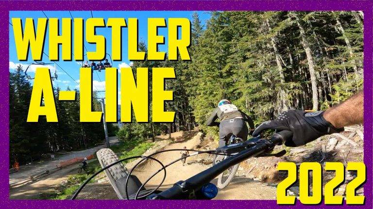 Los mejores saltos de Whistler Bikepark en Canada