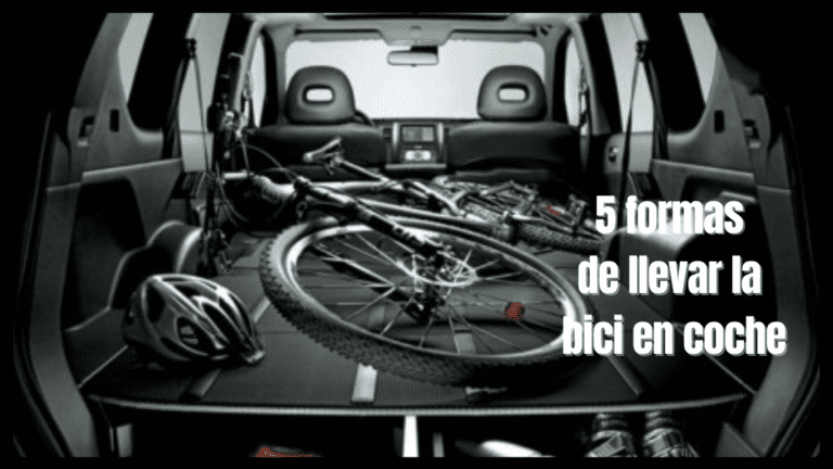 5 formas de llevar la bici en el coche 🚗🚴‍♂️