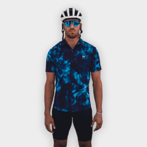 Chela Clo - Cycling Shirt Tye Die Blue