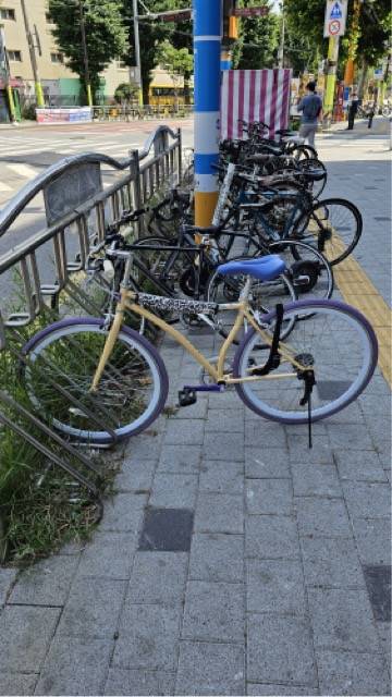 Bicis modernas en Corea del sur