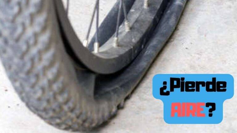 ¿Por qué las ruedas de la bicicleta pierden aire?